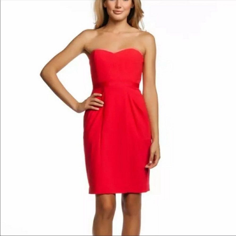 BCBG MAXAZRIA strapless dress size 02